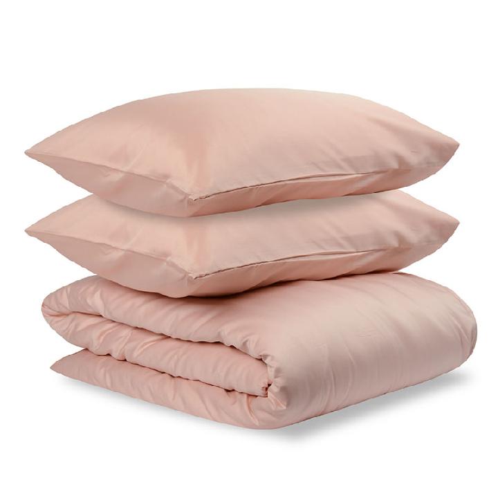 Комплект постельного белья 1,5-спальный Tkano Essential, пыльная роза