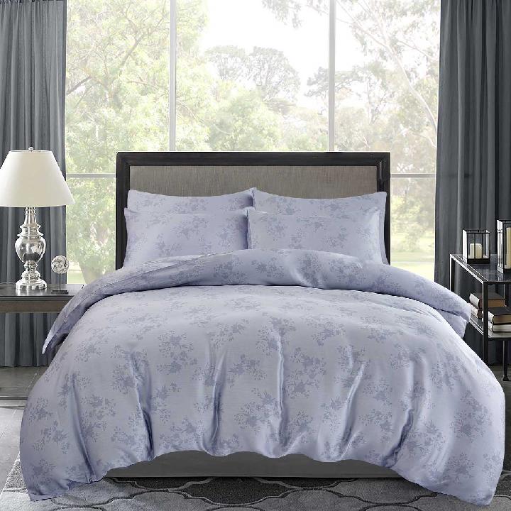 Комплект постельного белья 2-спальный Pappel Tencel Blue