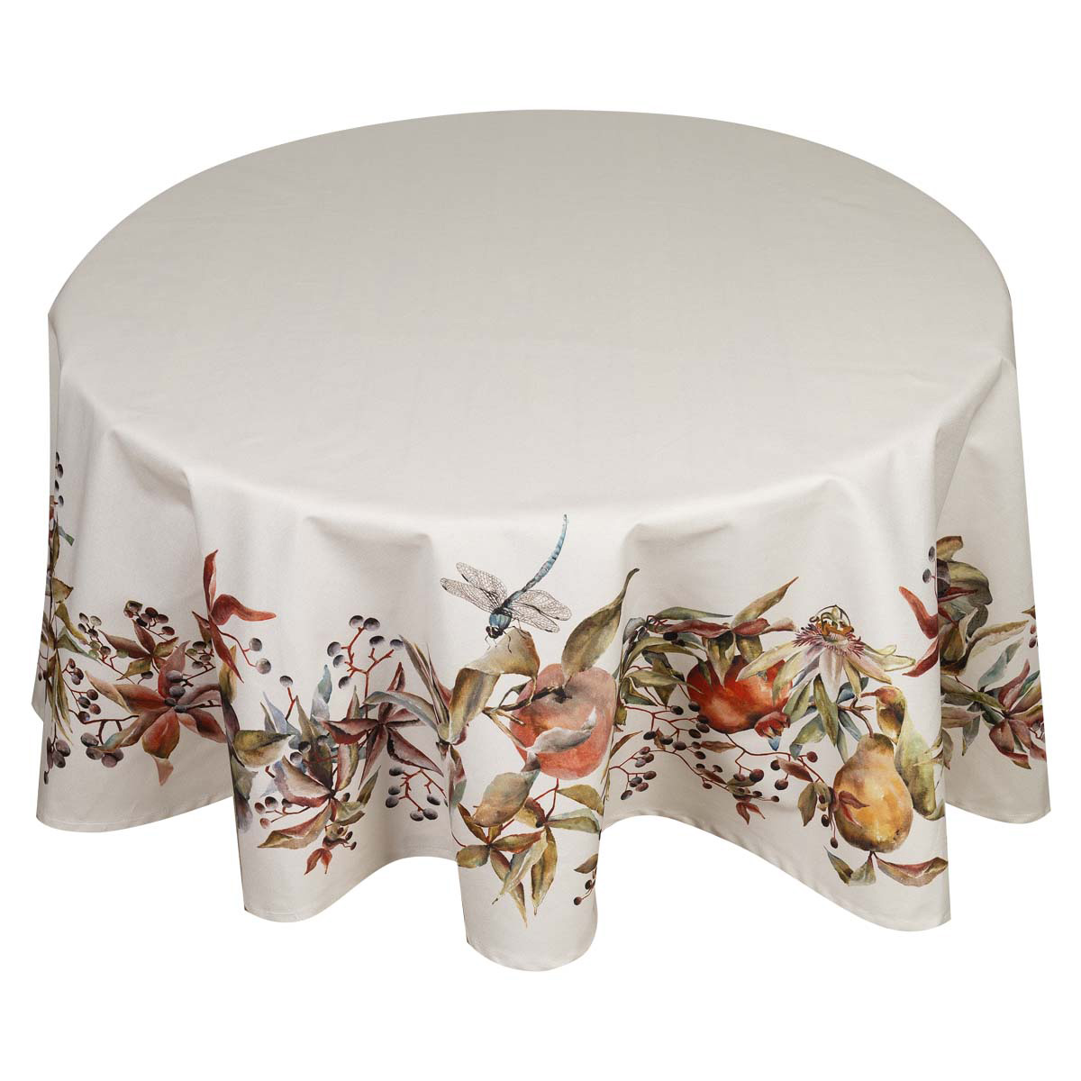 Скатерть круглая Pappel Astra 180см