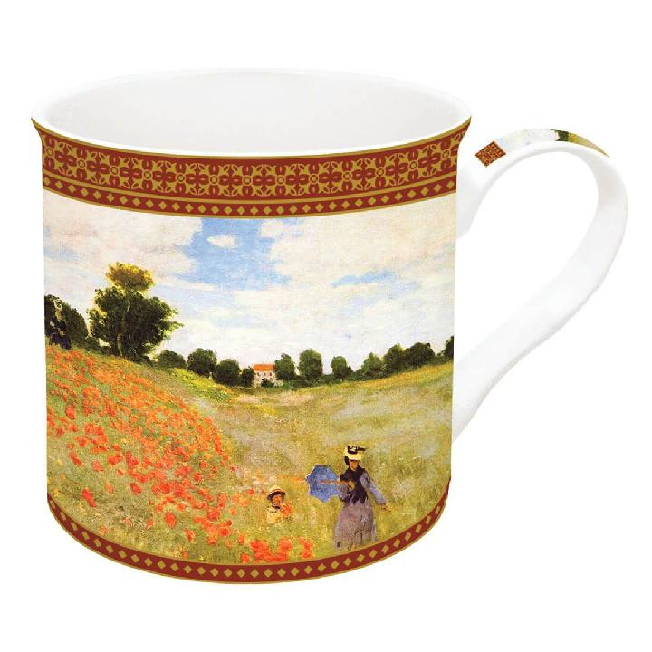 Кружка в подарочной коробке Easy Life COQUELICOTS, LA PROMENADE POPPIES 300 мл., фарфор