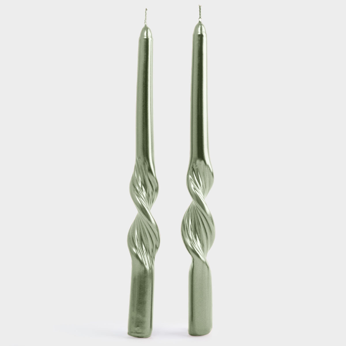 Набор свечей витых Anna Lafarg Новый Год red, 2шт