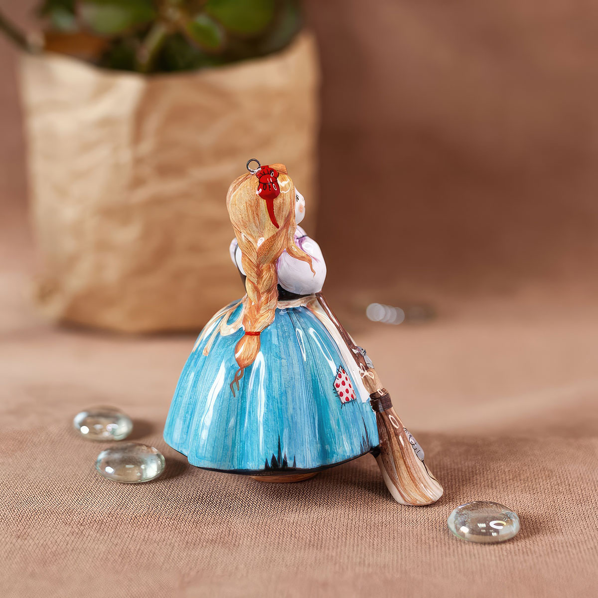 Елочная игрушка Ярославская Керамическая Мануфактура Золушка