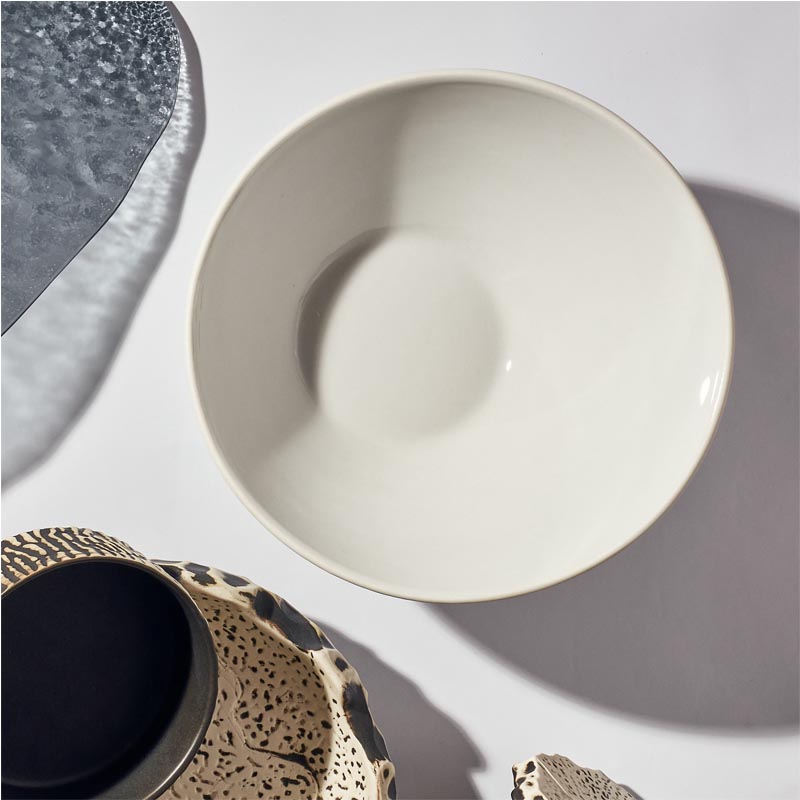 Салатник 21x10см Kenai Ceramics PuraSangre, белый