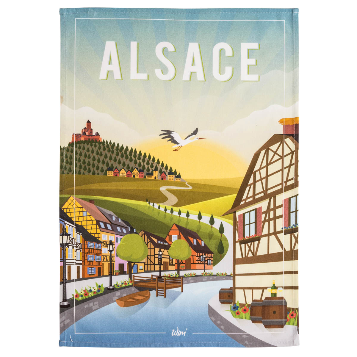 Полотенце кухонное Coucke Wim Alsace