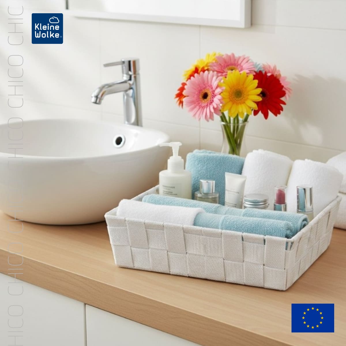 Корзина для хранения Kleine Wolke Chico 24x9x18,5см