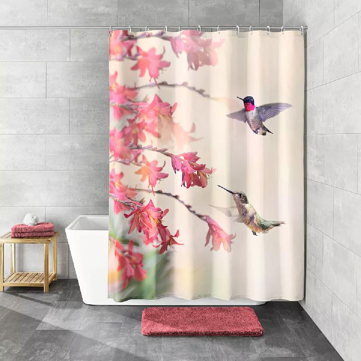 Штора для ванной комнаты Kleine Wolke Kolibri Multicolor