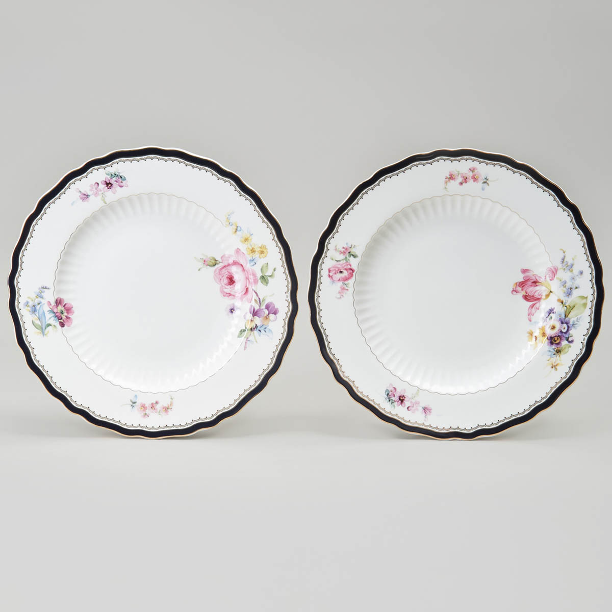 Набор тарелок обеденных Lefard Мейсенский Букет 2шт