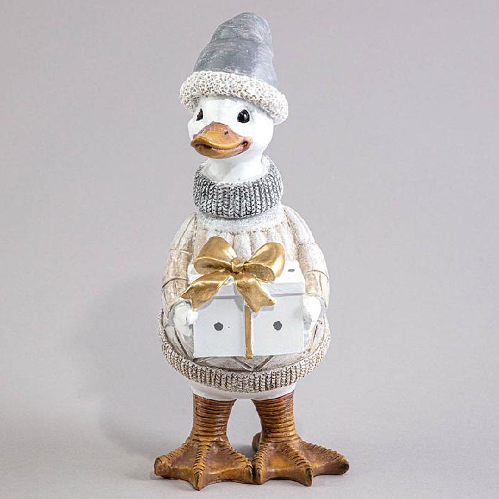 Статуэтка Lefard Family Christmas Гусь с подарочком