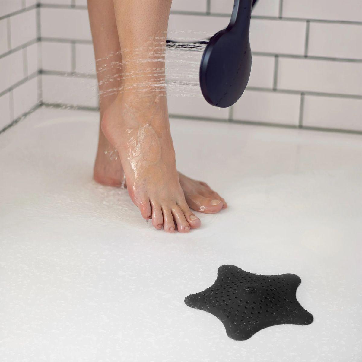 Фильтр для слива Umbra Starfish, черный