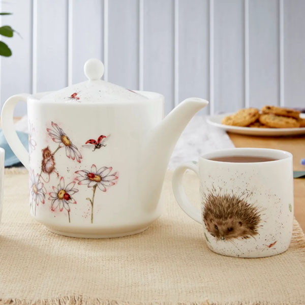 Тарелка Royal Worcester с барсуком