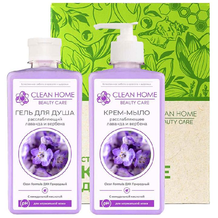 Набор Clean Home Beauty Care Расслабляющий (гель для душа, крем-мыло)