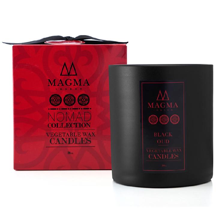 Свеча ароматическая Magma London Nomad Collection. Черный уд