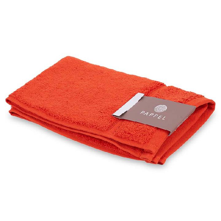 Полотенце махровое Pappel Cirrus/S 30x50см, цвет оранжевый