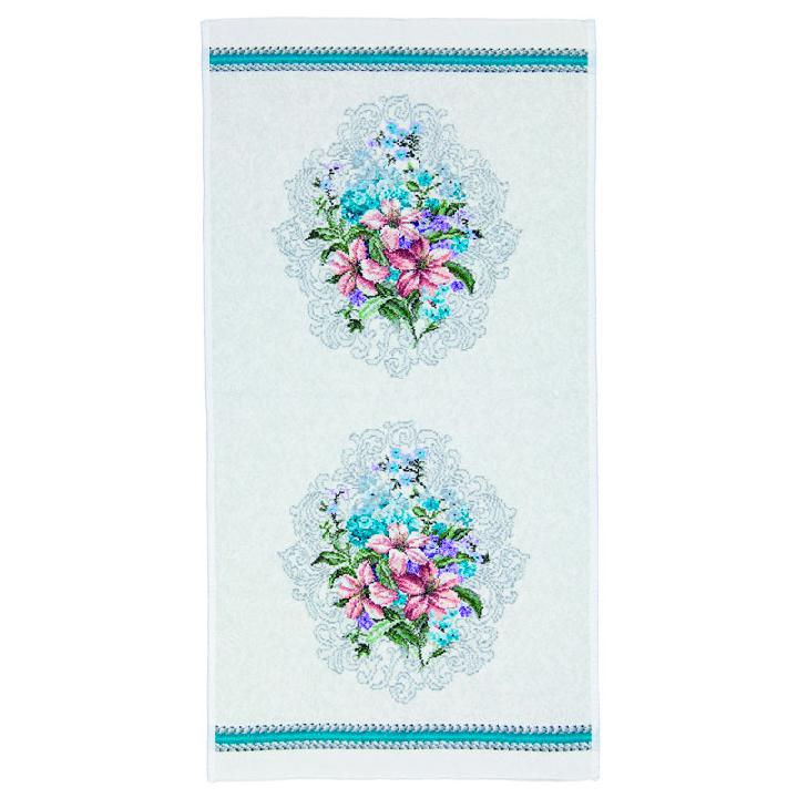 Полотенце Feiler Josephine 50x100см, цвет бирюзовый