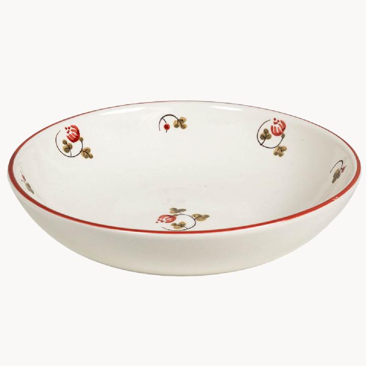 Тарелка суповая Дымов Керамика Шиповник 21см