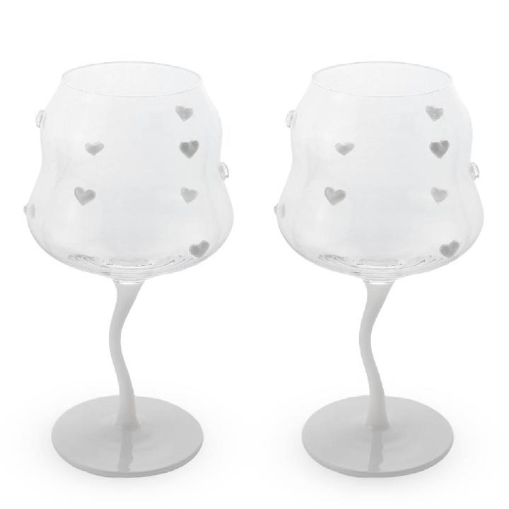 Набор стаканов для коктейлей WD Lifestyle Samarcanda White Heart