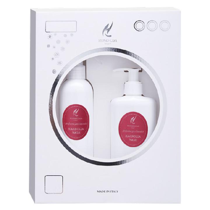 Набор Hypno Casa Laundry Classic Line Цветущая магнолия, парфюм для стирки 200мл и спрей для текстиля 250мл