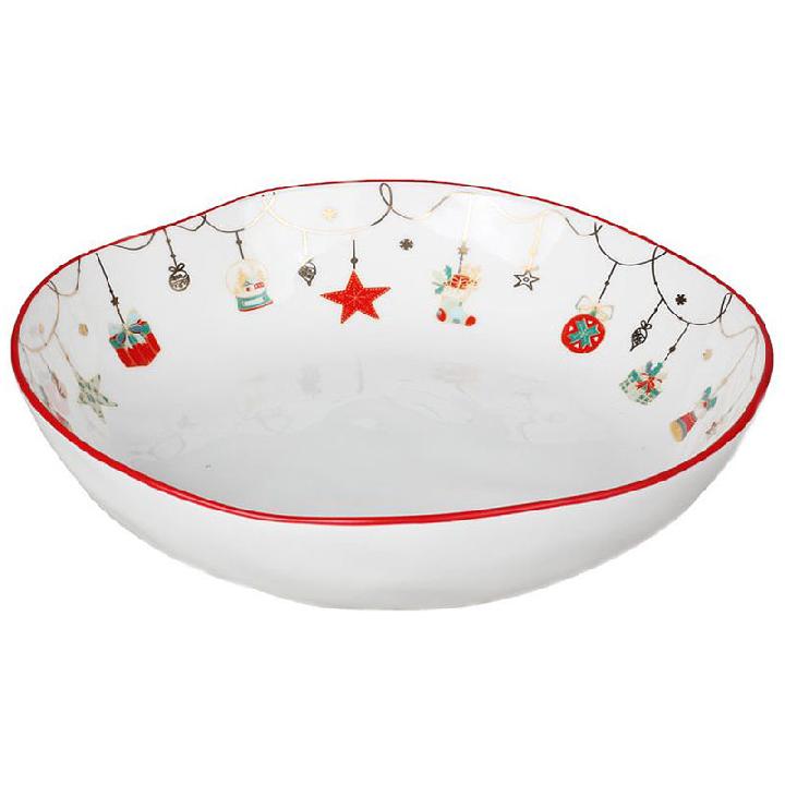 Тарелка суповая Myatashop Christmas gift
