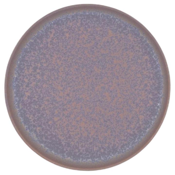 Тарелка плоская 17см Kenai Ceramics Luma, цвет лавандовый