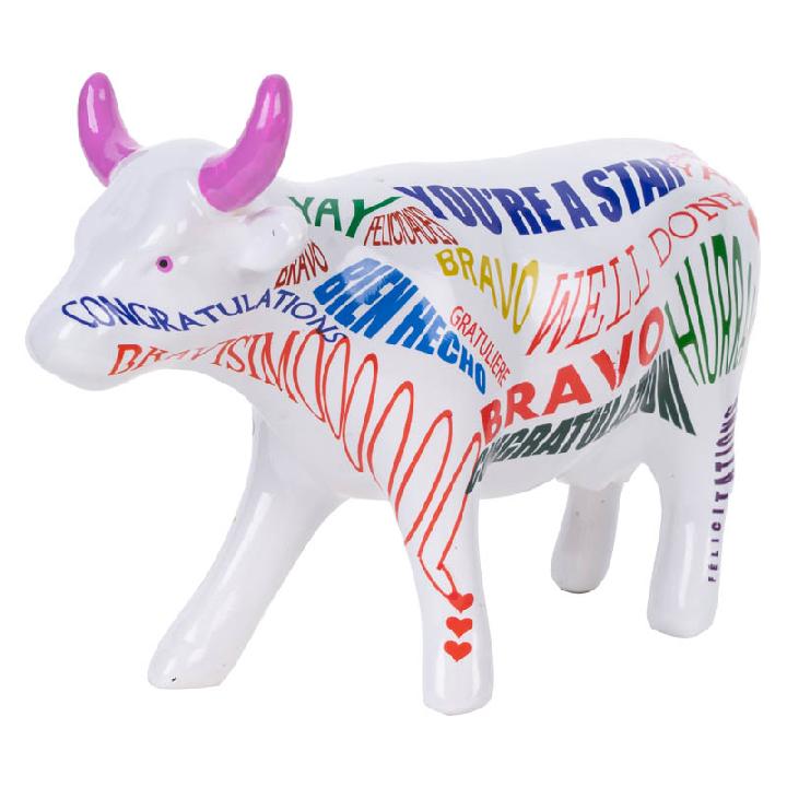 Коллекционная корова CowParade Russia Bravisimoo