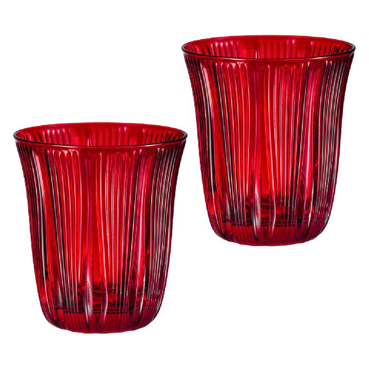 Набор стаканов Lefard Red Velvet 2шт