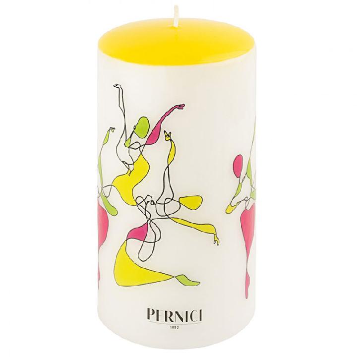 Свеча интерьерная Pernici Art Line Dancer, столб 10x20см