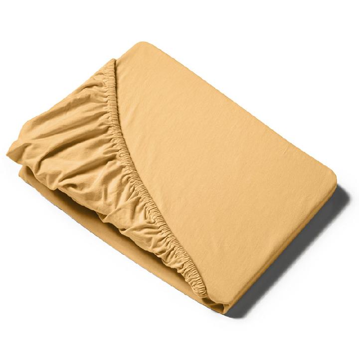 Простыня на резинке 1,5-спальная Fussenegger Эксквизит, цвет оранжевый