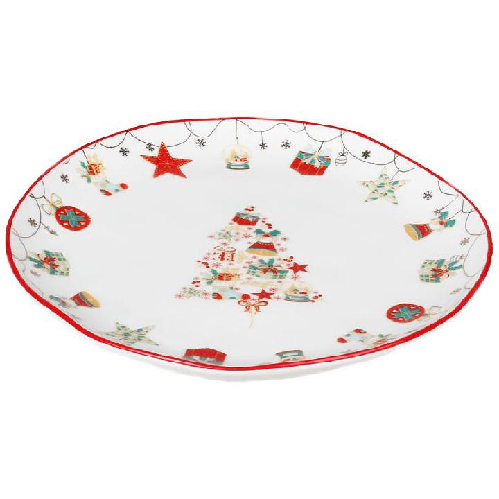 Тарелка десертная Myatashop Christmas gift