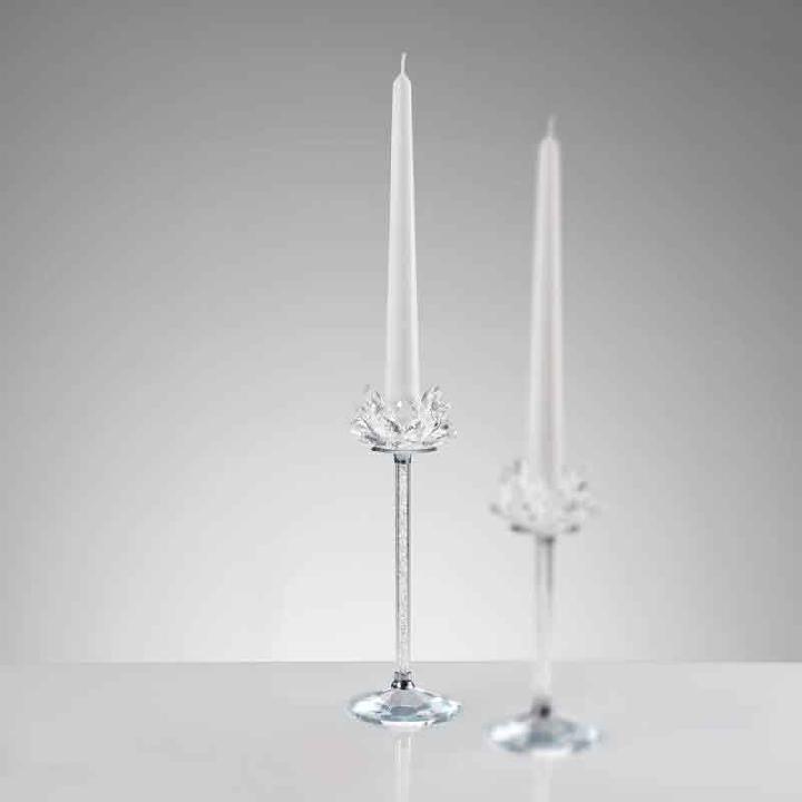 Подсвечник Mascagni Cristallo Lotus 22см