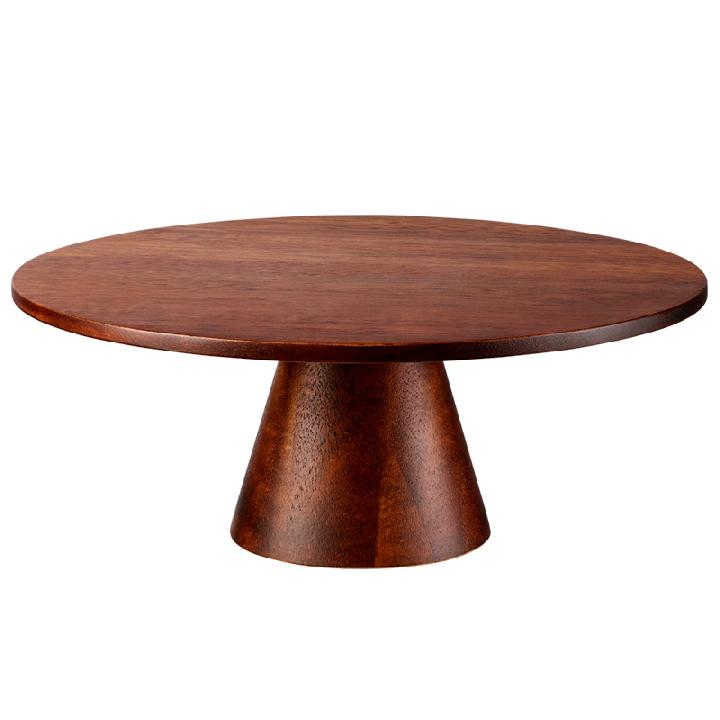 Блюдо на ножке Asa Selection Wood Dark, 21см
