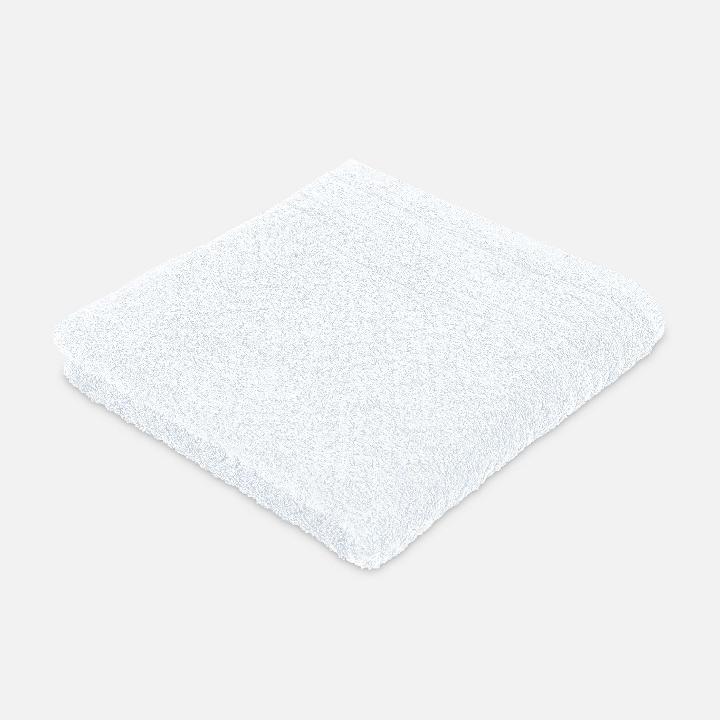 Полотенце махровое Frottana Elegance-Uni 50x100см, цвет белый