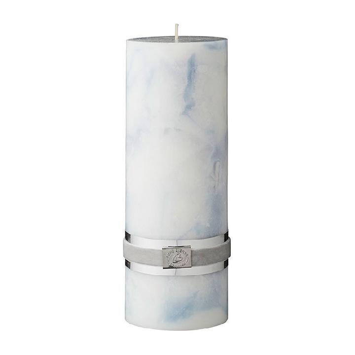 Свеча Lene Bjerre Marble dark blue 20см