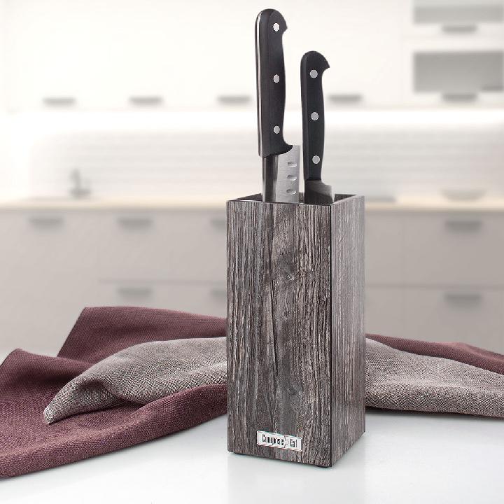 Подставка для кухонных ножей универсальная ComposeEat Everyday, дуб прованс