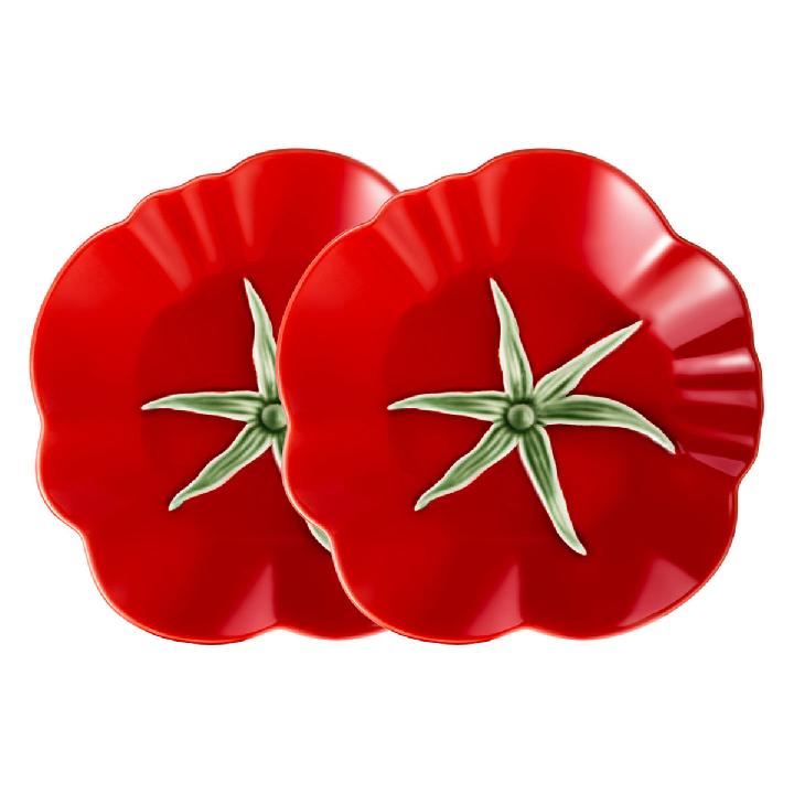 Набор тарелок закусочных Lefard Village Tomato 2шт