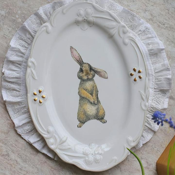 Блюдо Myatashop Кролики