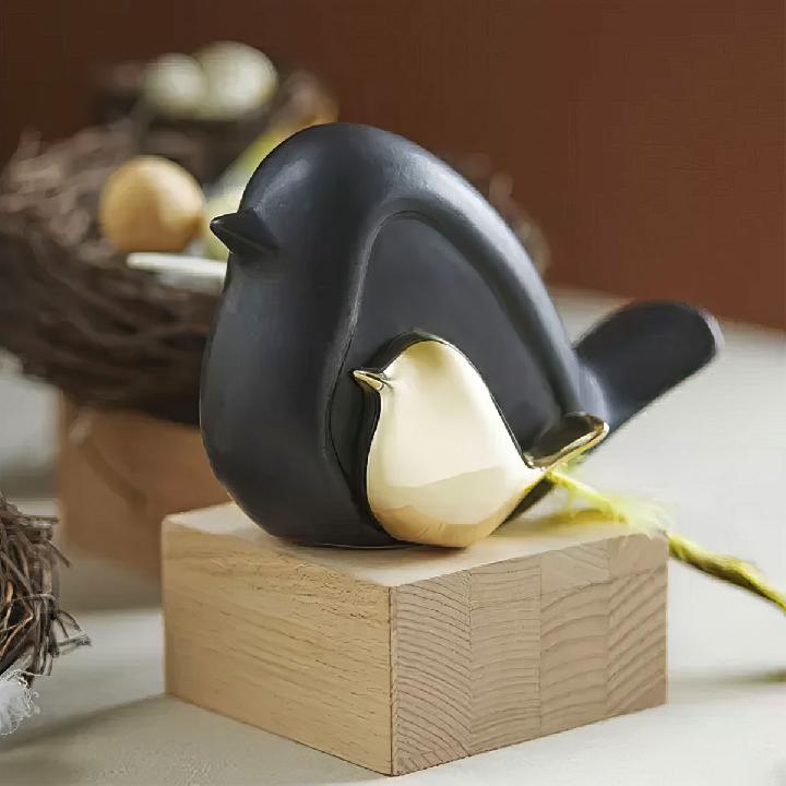 Фигурка декоративная Tkano Essential Black Birdie