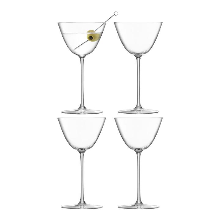 Набор бокалов для мартини LSA International Borough 195мл