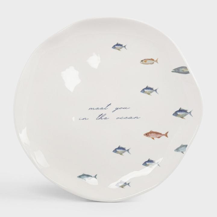 Тарелка закусочная Anna Lafarg Море