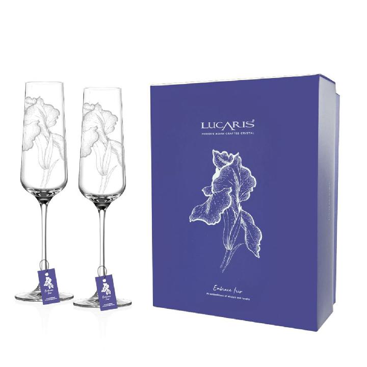 Набор бокалов для шампанского Lucaris Gracias 2шт