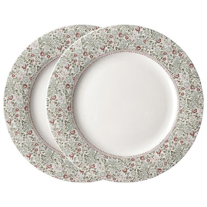 Набор тарелок закусочных Laura Ashley Wild Clematis