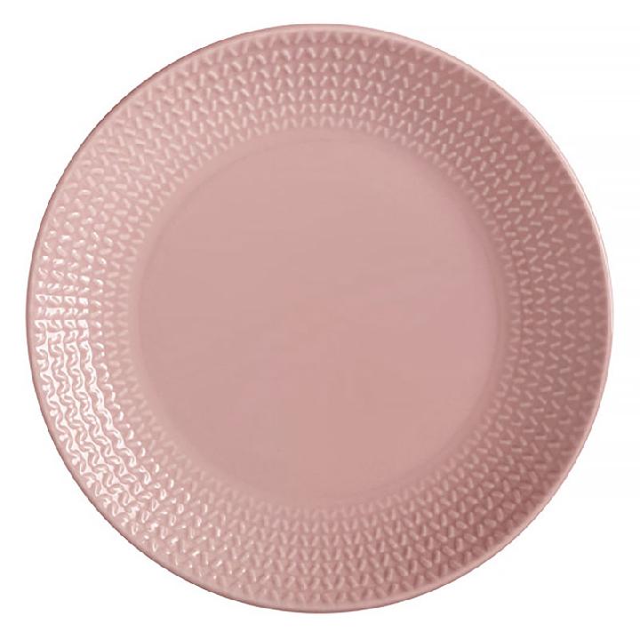 Тарелка закусочная Casa Domani Corallo, цвет розовый