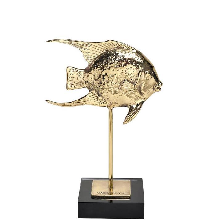 Статуэтка Гарда Декор Рыба, цвет золотой