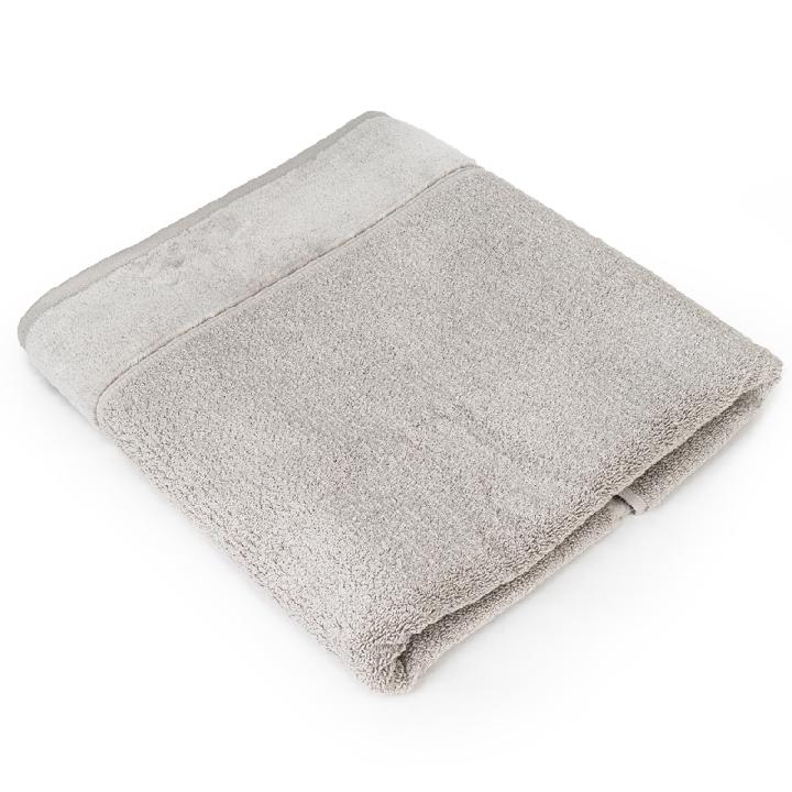 Полотенце Vossen Pure махровое 100x150см, цвет серый