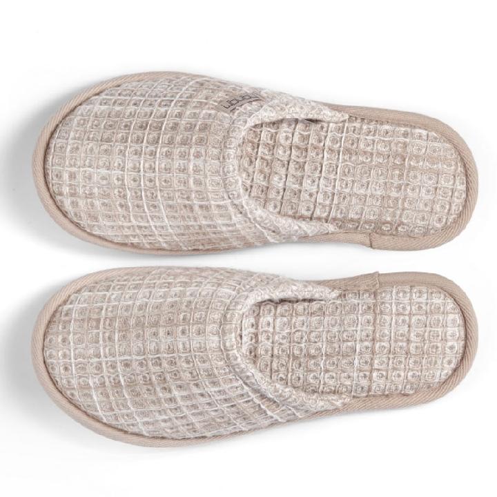 Тапочки Hamam Marble Waffle размер 40/41, цвет бежевый