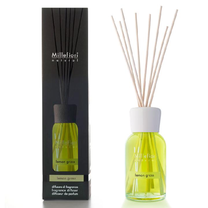 Диффузор с палочками Millefiori Milano Lemon grass