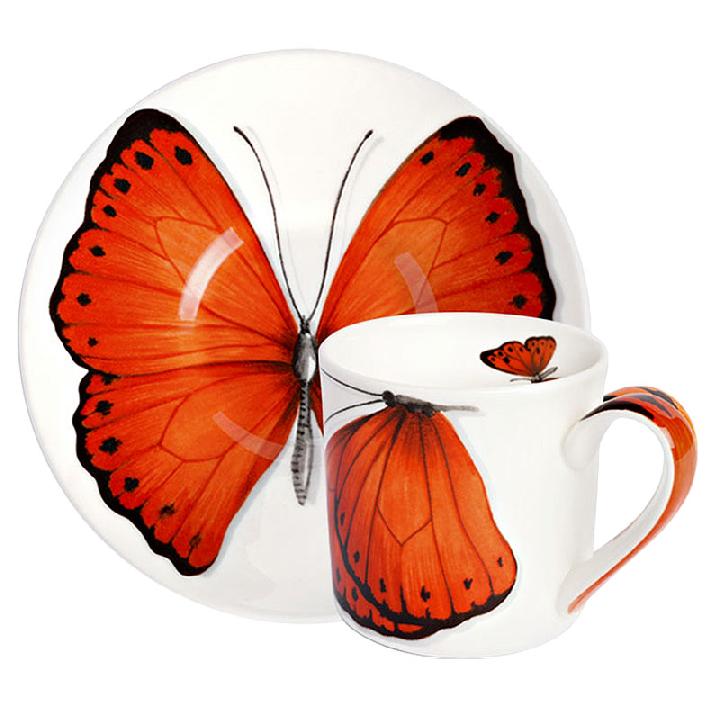 Пара кофейная Taitu Freedom Butterfly 100мл