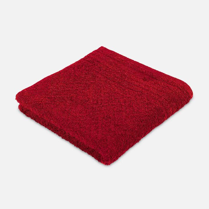 Полотенце махровое Frottana Elegance-Uni 50x100см, цвет красный