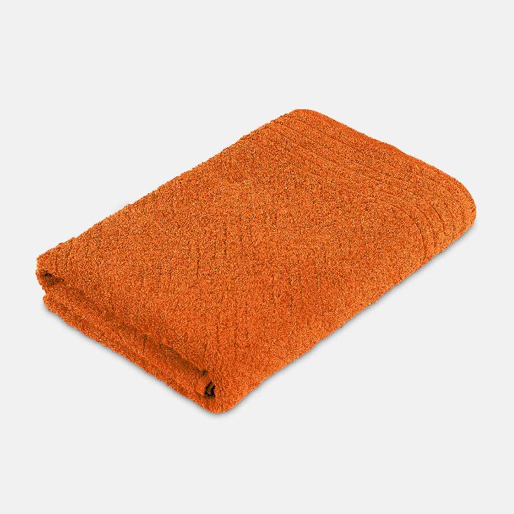 Полотенце махровое Frottana Elegance-Uni 67x140см, цвет оранжевый