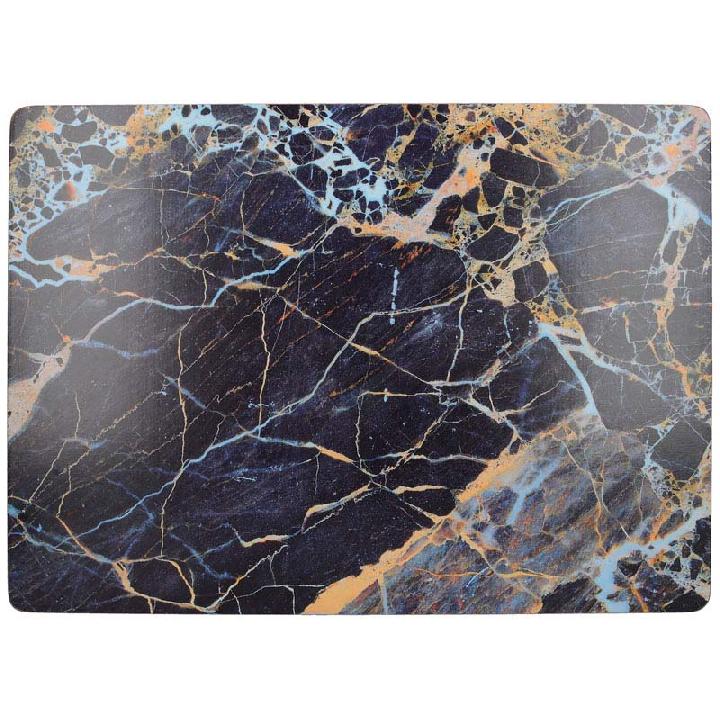 Набор подставок под горячее Creative Tops Navy Marble 40x29см, 4шт