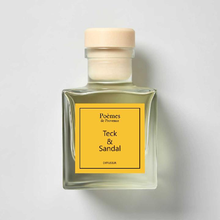 Наполнитель для диффузора Poemes de Provence TECK & SANDAL